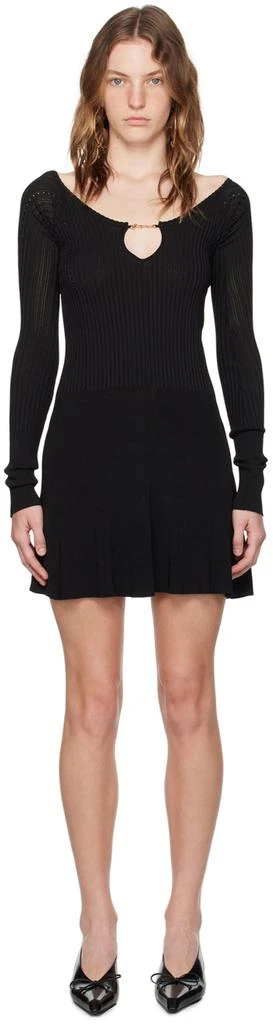 Jacquemus Black Les Classiques 
La mini robe Pralù
 Minidress