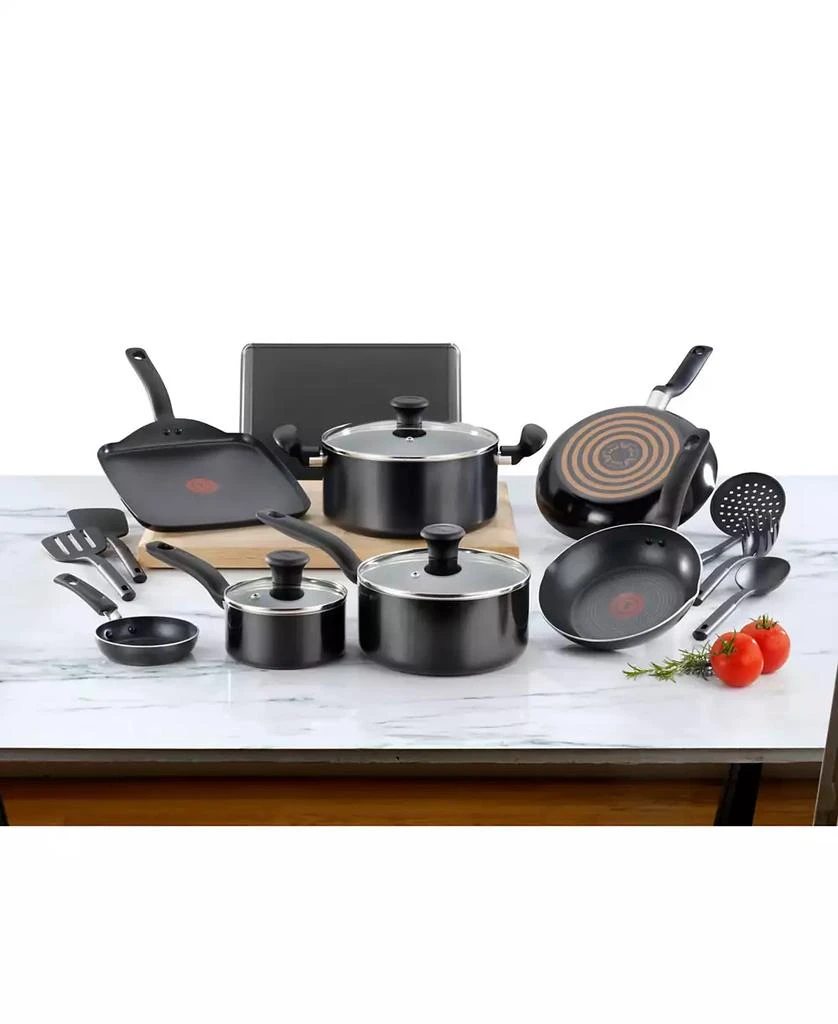 T-Fal Culinaire 16-Piece Nonstick Aluminum Cookware Set 4