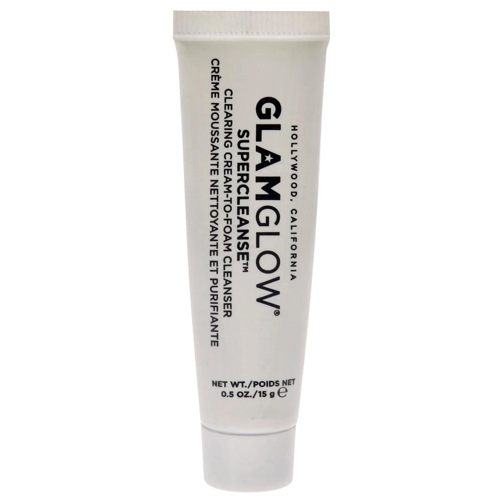 Glamglow Supercleanse Clearing Cream-to-Foam Cleanser by Glamglow for Unisex - 0.5 oz Cleanser 1