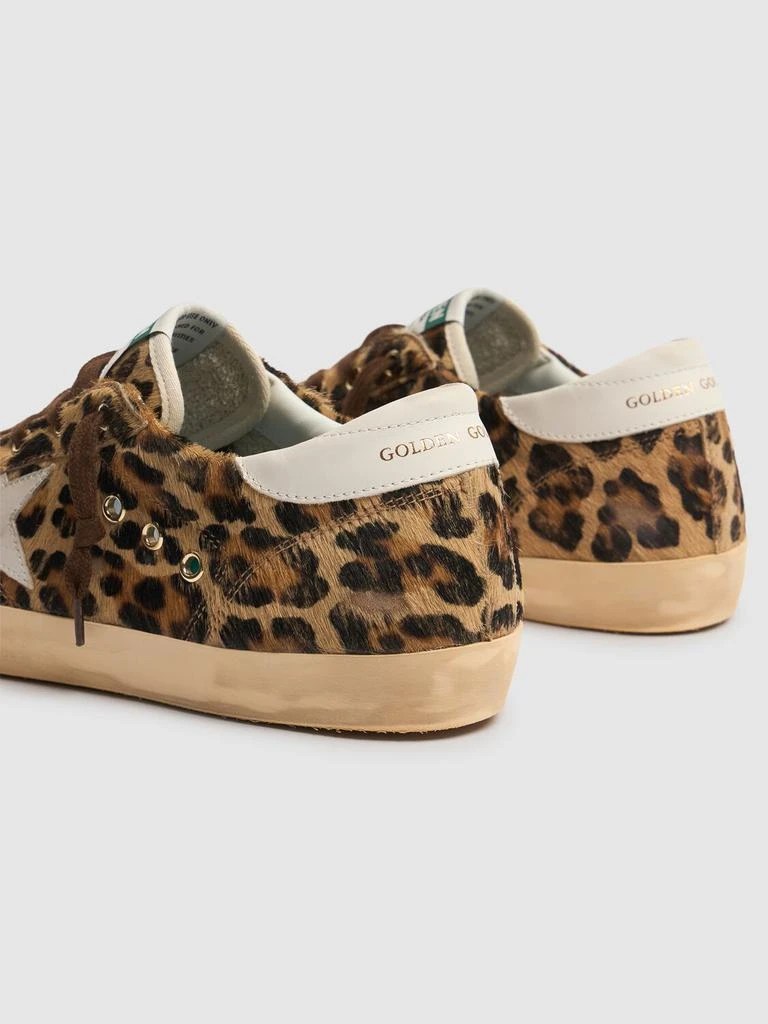 Golden Goose 20mm Super-star Pony Hair Sneakers 4