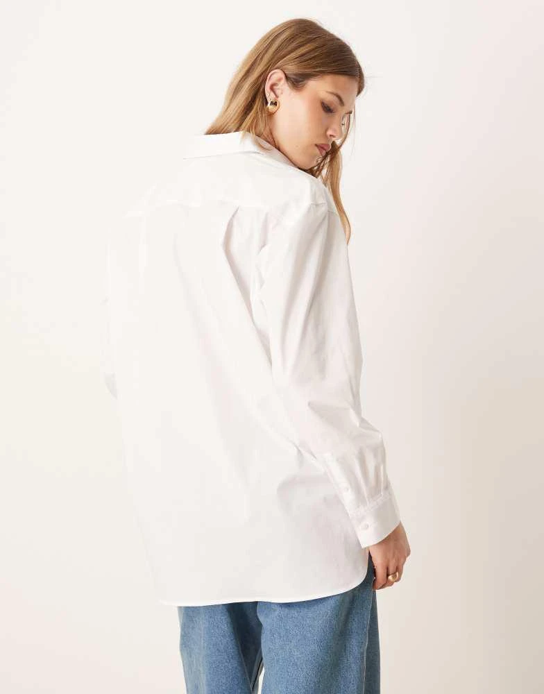 Calvin Klein Calvin Klein Jeans oversized shirt in white 2