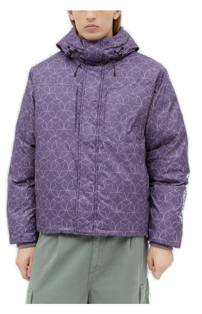 Puma Puma X Pleasures Graphic Printed Hooded Puffer Jacket 1