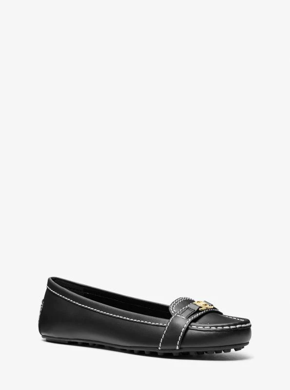 Michael Kors Mandy Leather Moccasin 1