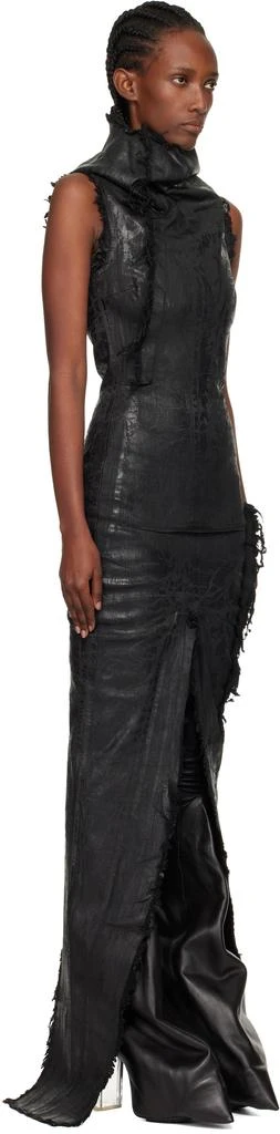 Rick Owens Black Concordians SL Etna Maxi Dress 2