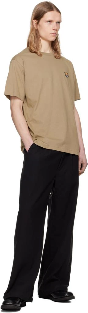 Kenzo Tan Kenzo Paris 'KENZO Happy Tiger' Embroidered T-shirt 4