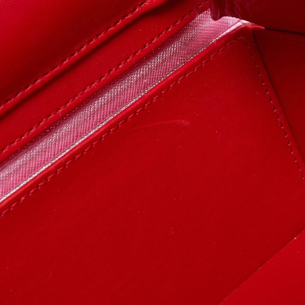 Mark Cross Mark Cross Pink Glossy Leather Grace Box Bag  9