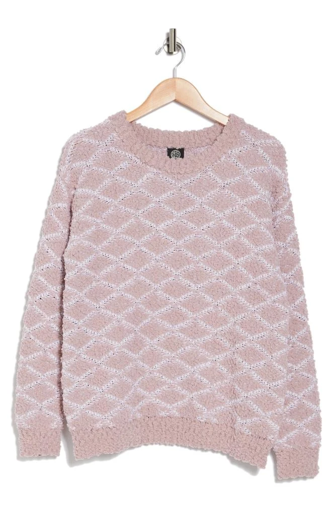 Bobeau Diamond Popcorn Stitch Sweater 3