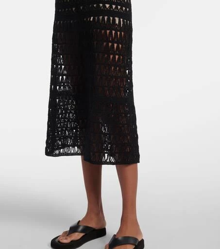 ANNA KOSTUROVA Marissa cotton crochet maxi dress 5