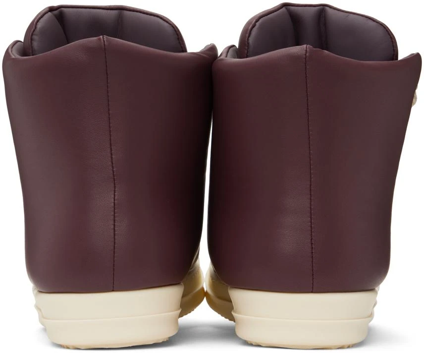 Rick Owens Purple Jumbo Lace Padded Sneakers 2