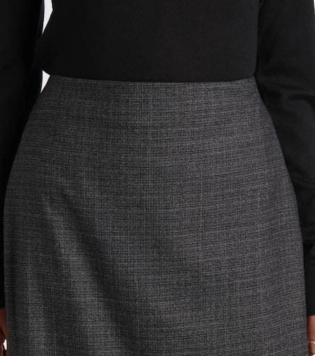 BLAZÉ MILANO Hunley Sussex checked wool pencil skirt 4