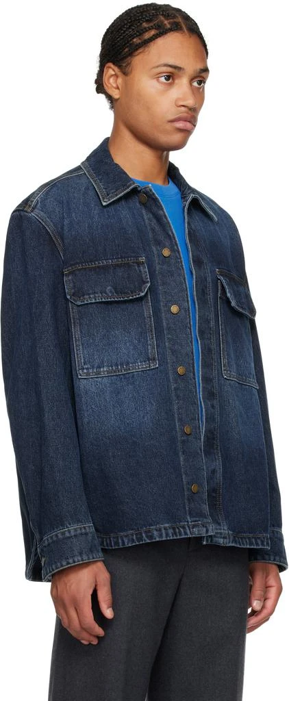 Solid Homme Blue Outer Denim Overshirt 2
