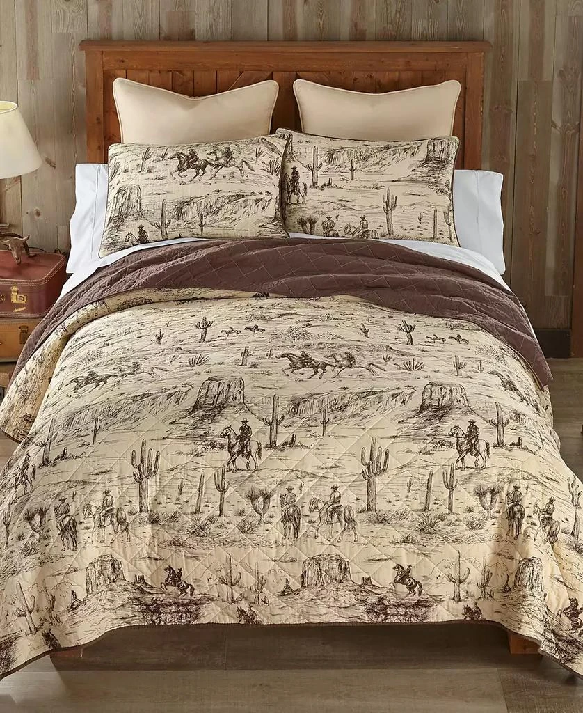 Donna Sharp Cowboy Western 3-Pc. Quilt Set 1