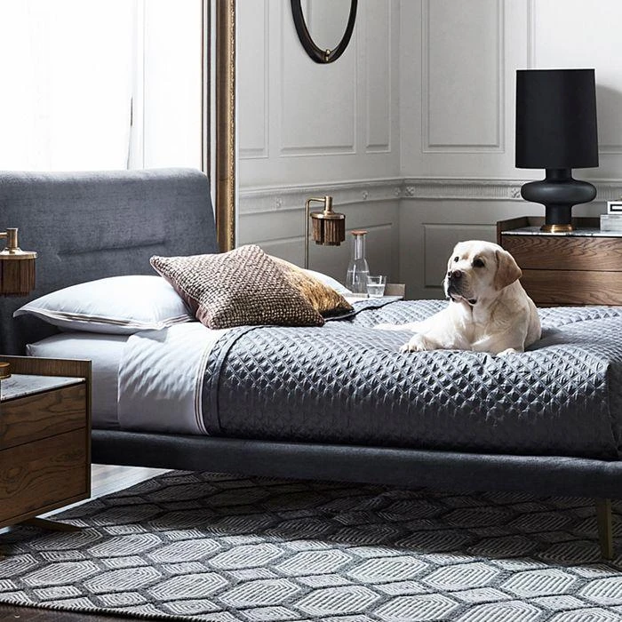 Hudson Hudson Park Double Diamond Quilted King Sham - Exclusive 3