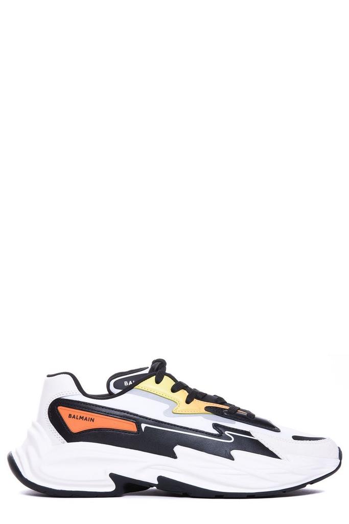 Balmain B-Dr4g0n Sneakers - Synthetic Leather - Beige