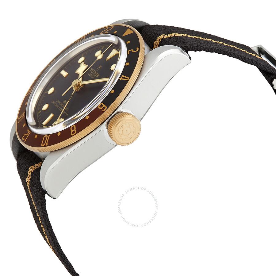 Tudor Black Bay Automatic Chronometer Black Dial Root Beer Bezel Men's Watch M79833MN-0004
