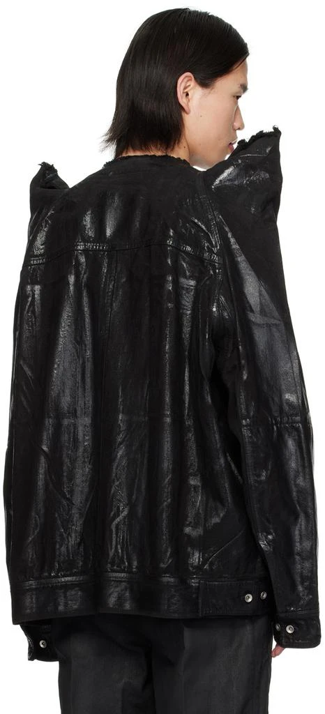 Rick Owens Black TEC Worker Denim Jacket 3