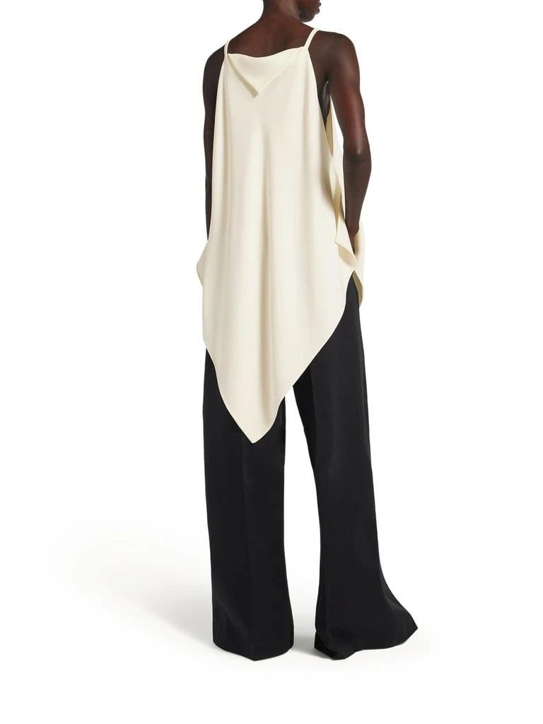 Balenciaga WOMEN`S SCARF TOP IN IVORY 4