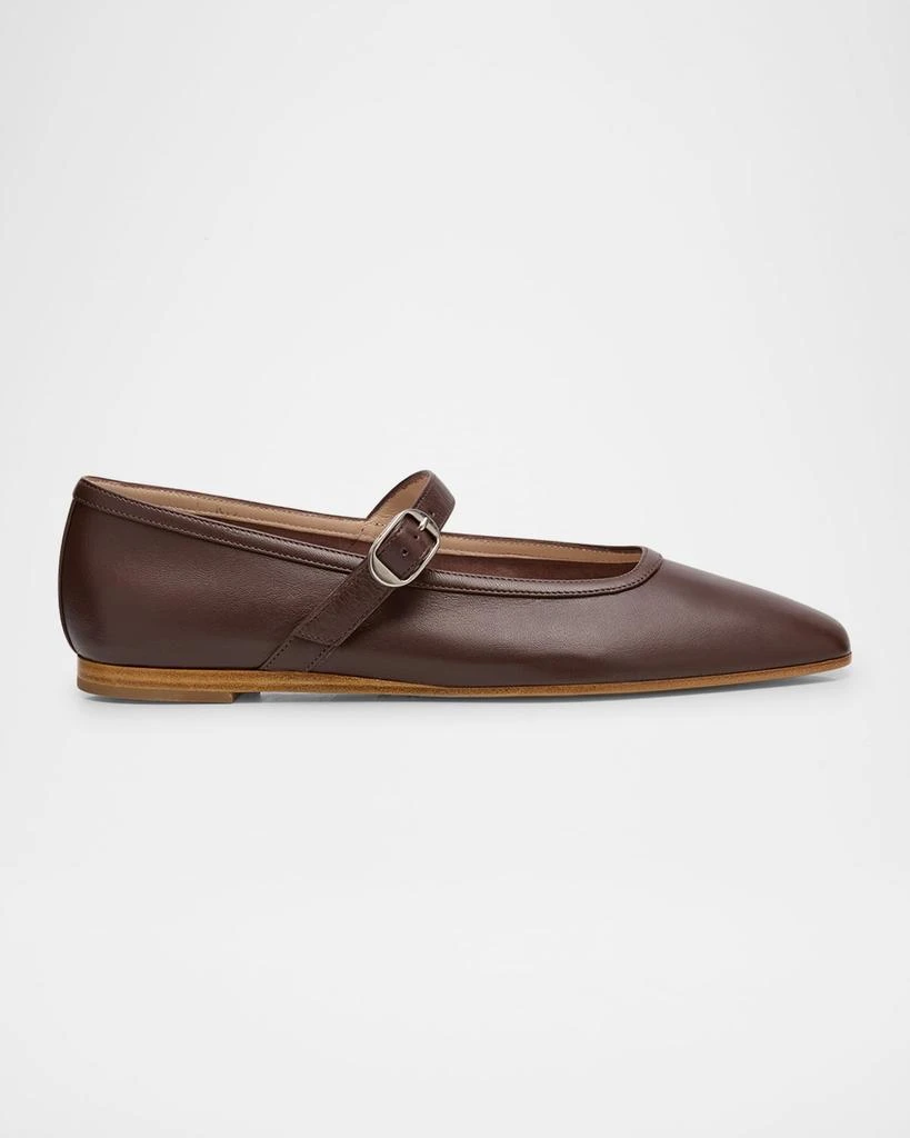 Le Monde beryl Leather Mary Jane Ballerina Flats 1