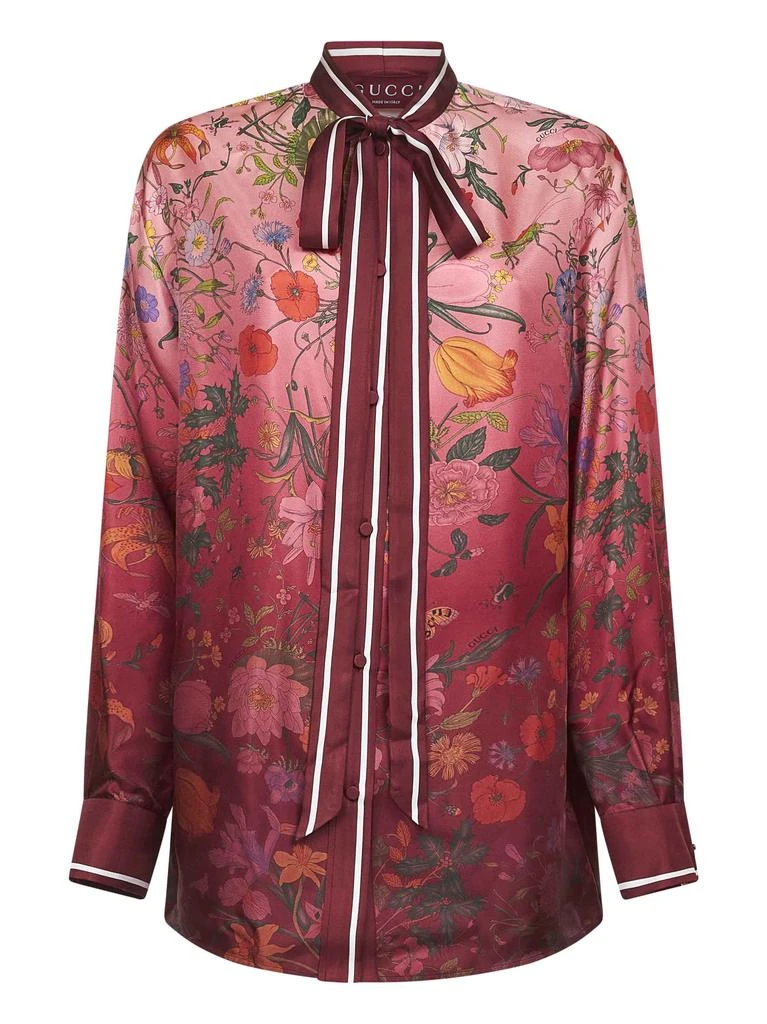 gucci dress shirt GG JACQUARD SILK SHIRT – Suit Negozi Row main image 1