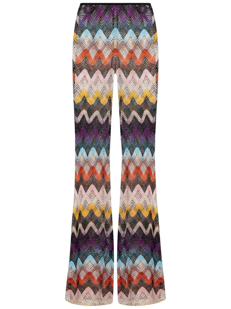 Missoni Missoni Zigzag Pattern Flared Trousers 2