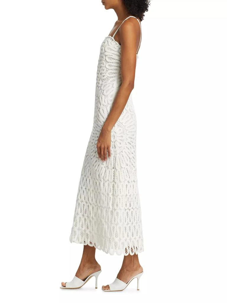 SIMKHAI Elise Crocheted Midi-Dress 4