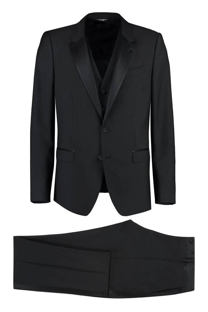 Dolce 
Gabbana Dolce 
Gabbana Three-Piece Tailored Suit 1