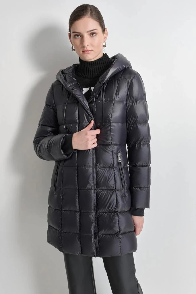 DKNY DOWN FILLED LONG PUFFER 1