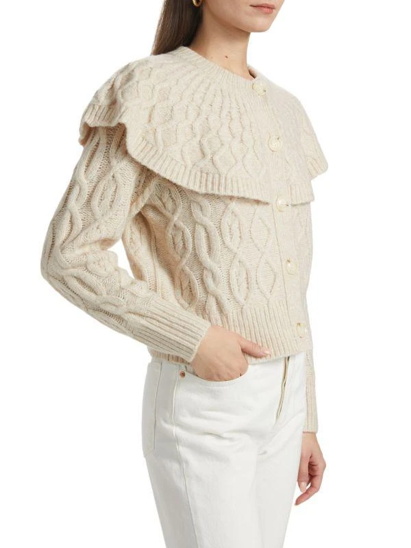 dh New York Domino Caped Cardigan 3