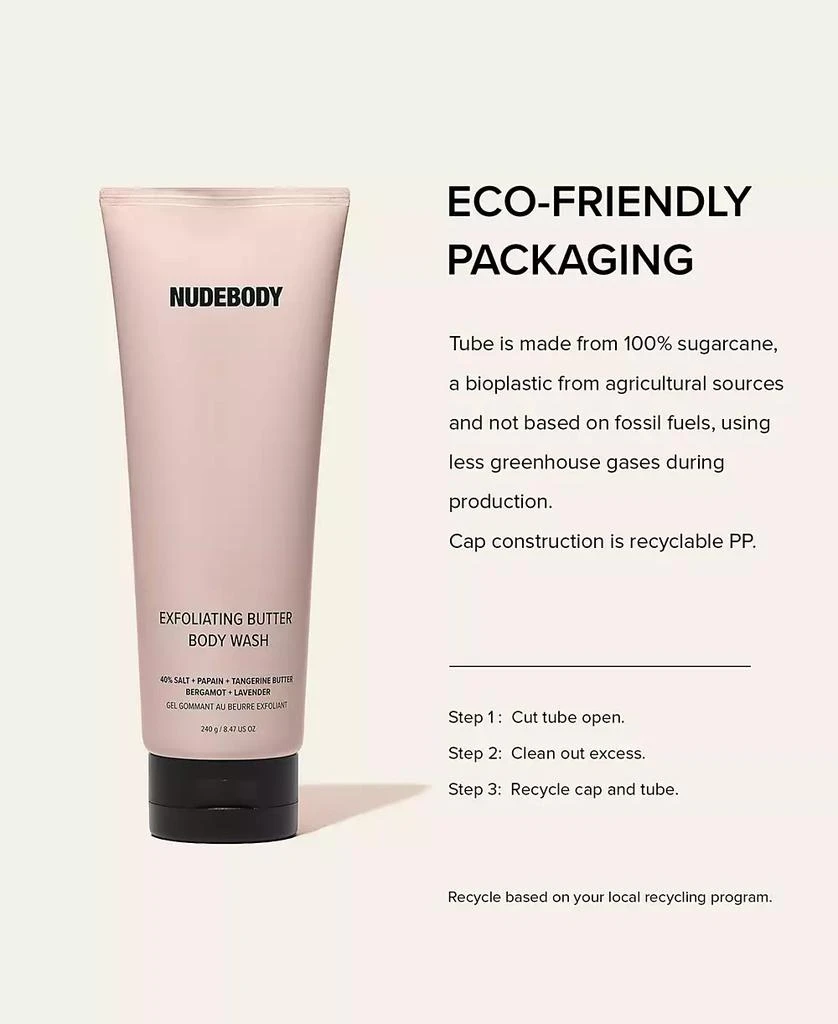NUDESTIX NUDEBODY Exfoliating Butter Body Wash, 8.46 oz. 9