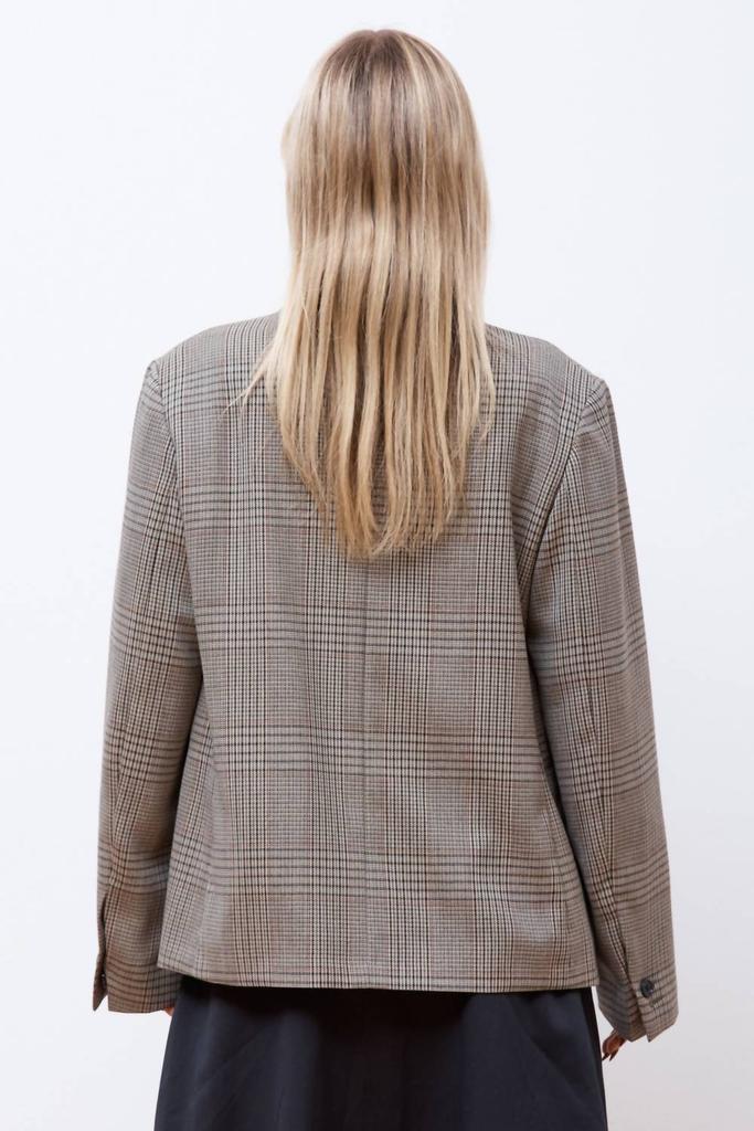 Margaret Howell Flap Pocket Blazer In Black, Khaki