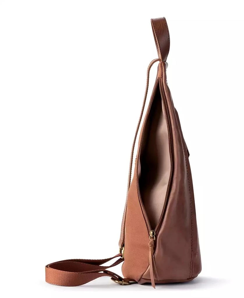 The Sak Women
s Geo Sling Leather Backpack 4