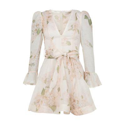 Zimmermann Balance long sleeves mini dress