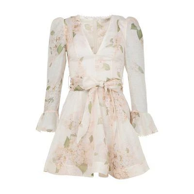 Zimmermann Balance long sleeves mini dress 1