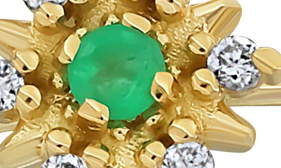 Bony Levy El Mar Trend Emerald & Diamond Ring - 0.06ct.