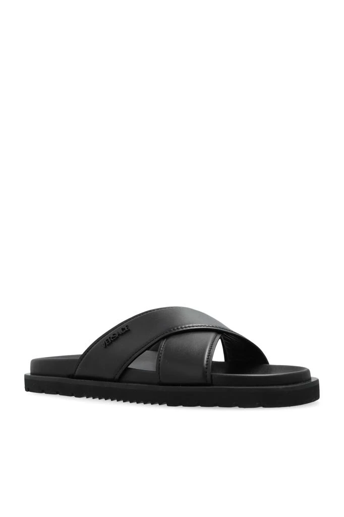 Versace Leather Slippers 4