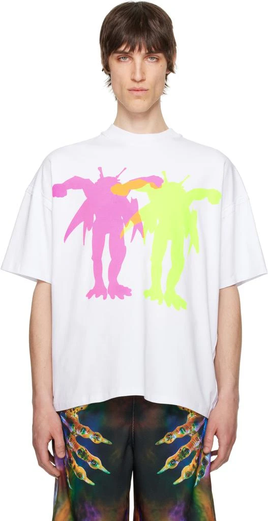 YAKU White Twin T-shirt 1