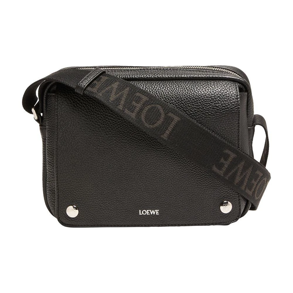 Loewe XS Pebble messenger bag in grained calfskin 8