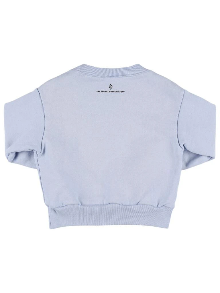 The Animals Observatory Printed Cotton Sweatshirt 2