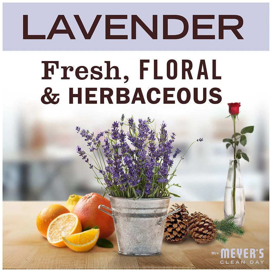 Mrs. Meyer's Clean Day Liquid Hand Soap Refill Lavender 4