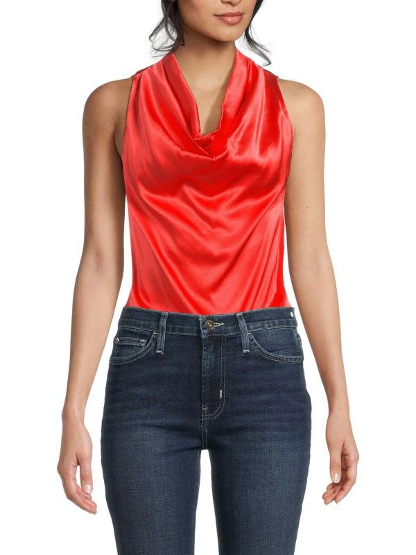 CAMI NYC Noreen Silk Blend Bodysuit 1