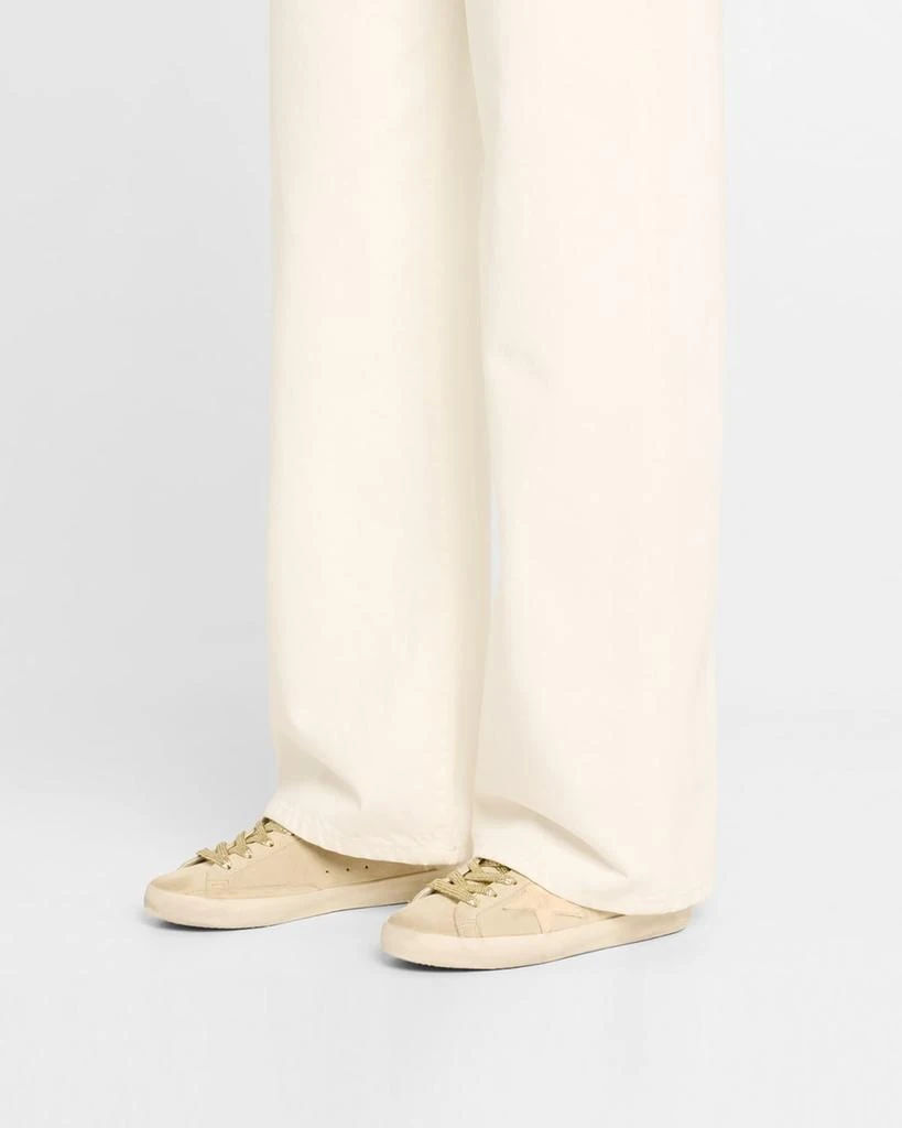 Golden Goose Superstar Sabot Suede Shearling Slide Sneakers 2
