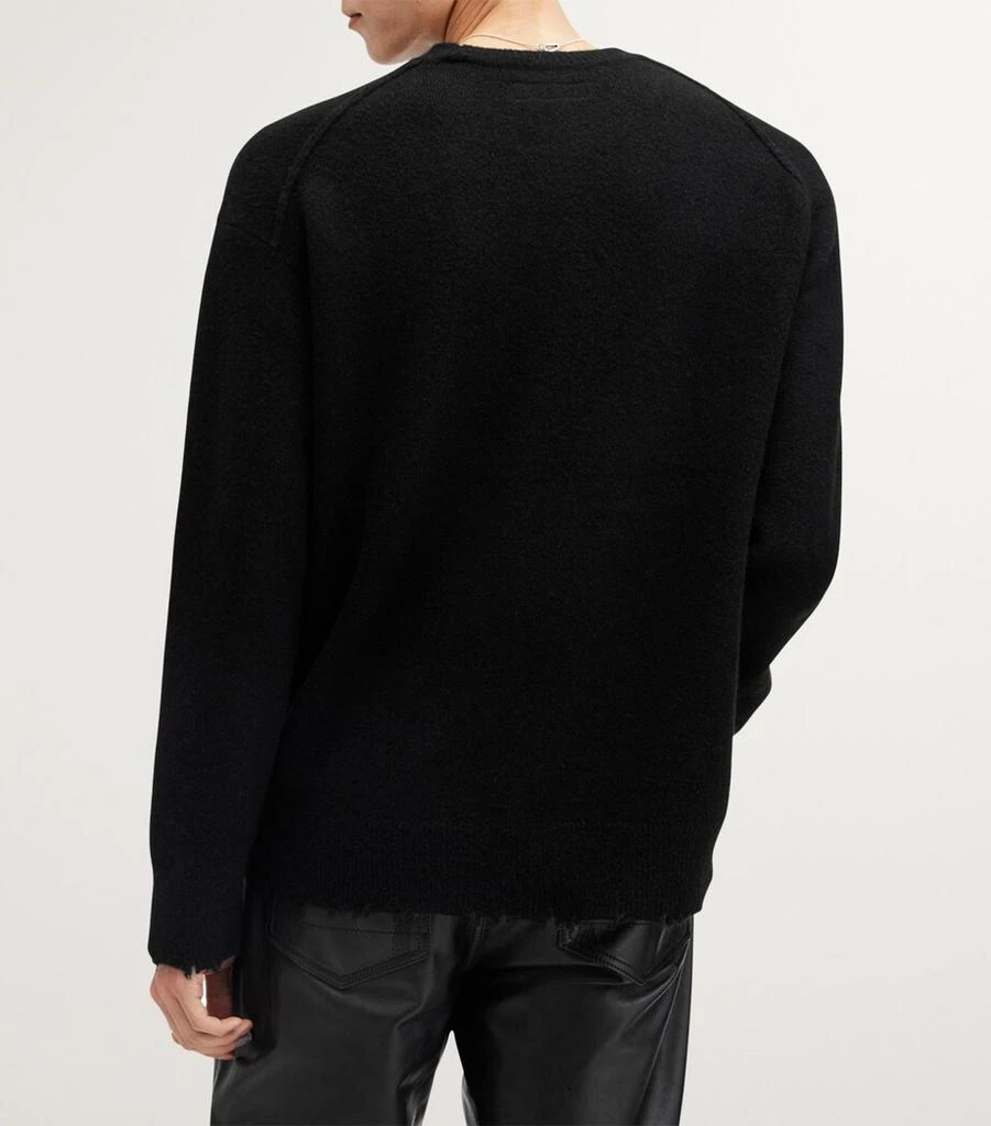 ALL SAINTS Scripture Crew-Neck Sweater 5