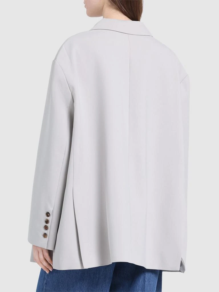 The Frankie Shop Bea Oversized Tech Twill Blazer 2