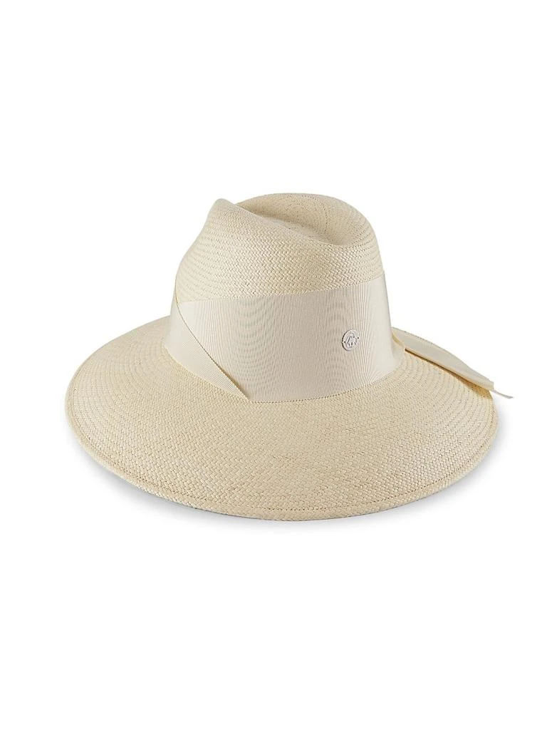 Freya Gardenia Straw Fedora Hat 2