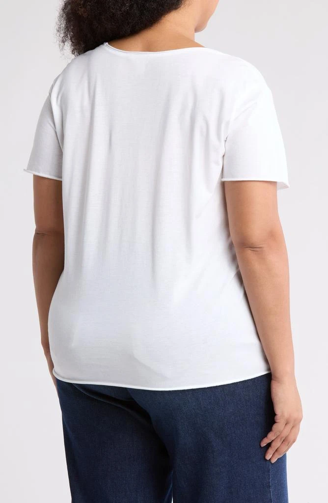 Caslon Rolled Burnout Top 2