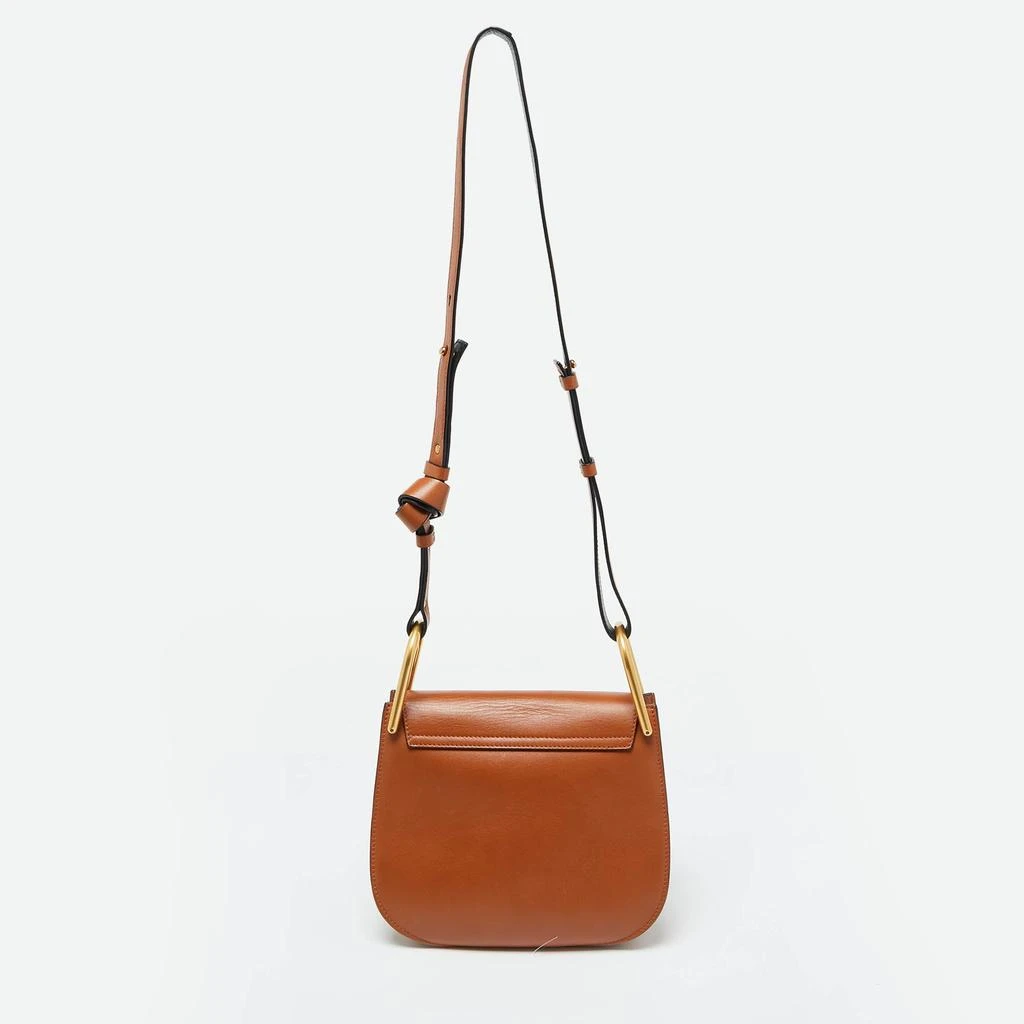Chloé Brown Leather Small Hudson Fringe Shoulder Bag 3