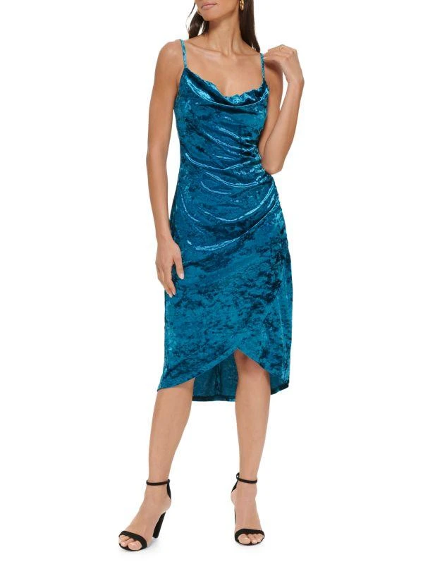 GUESS Velvet Tulip Dress 1