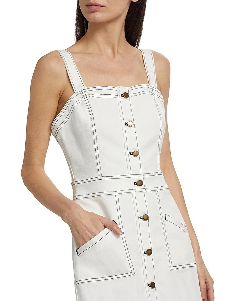 Ramy Brook Tammy Buttoned Minidress 6