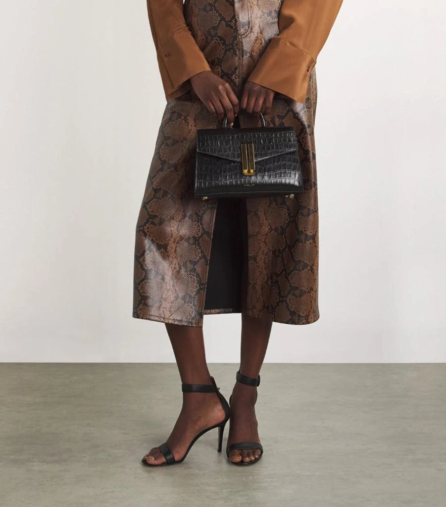 Demellier Leather Midi Montreal Top-Handle Bag 2