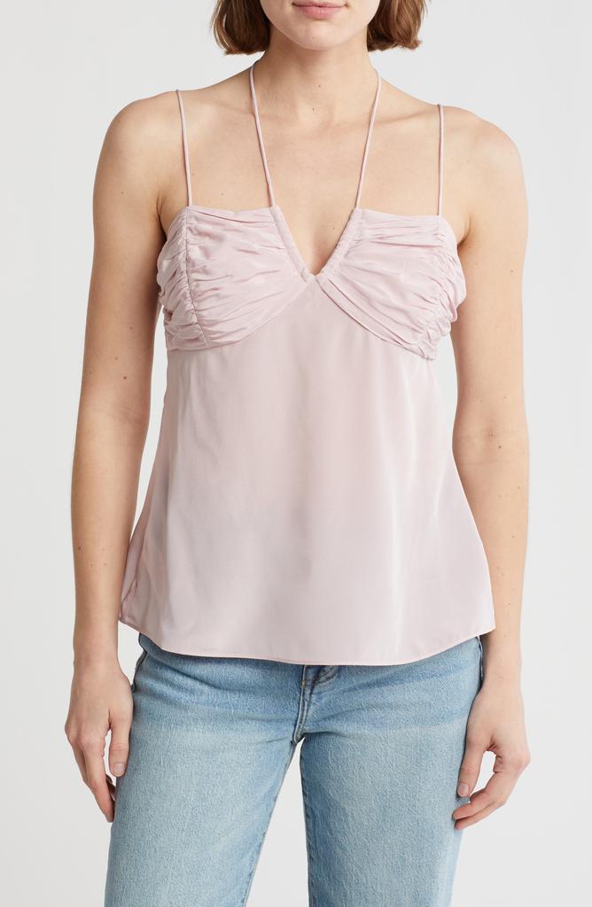 Joie Alohi Shirred Silk Camisole